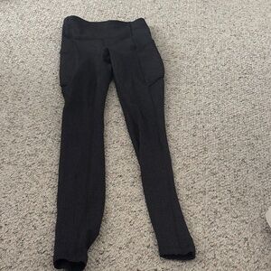 lululemon athletica Black swift speed high rise tight 24” Leggings